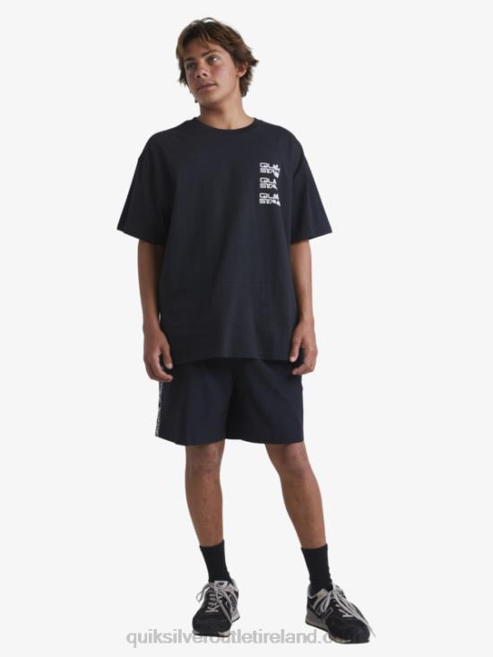 Men Quiksilver x Stab T-Shirt N02TD1667 black