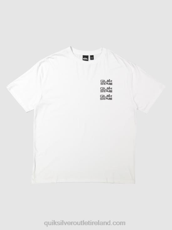 Men Quiksilver x Stab T-Shirt N02TD1668 white