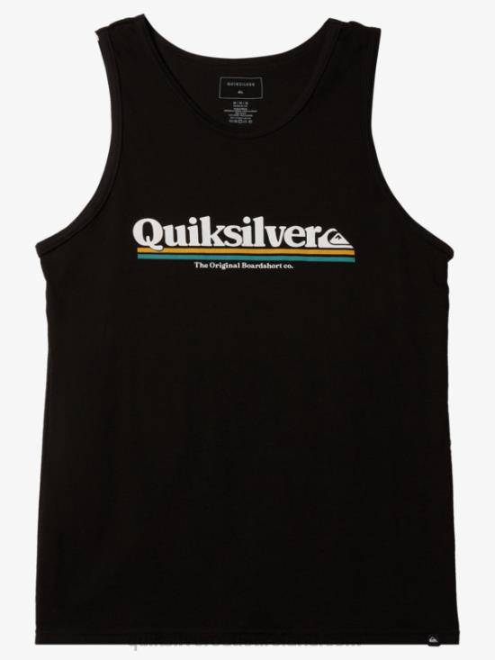 Men Quiksilver Between The Lines Tank N02TD1003 black