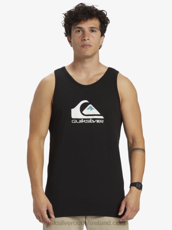 Men Quiksilver Big Logo Tank N02TD262 black