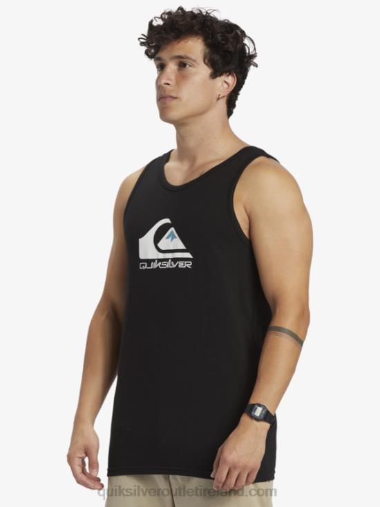 Men Quiksilver Big Logo Tank N02TD262 black