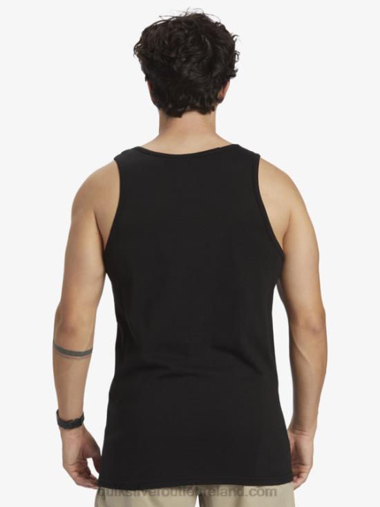 Men Quiksilver Big Logo Tank N02TD262 black