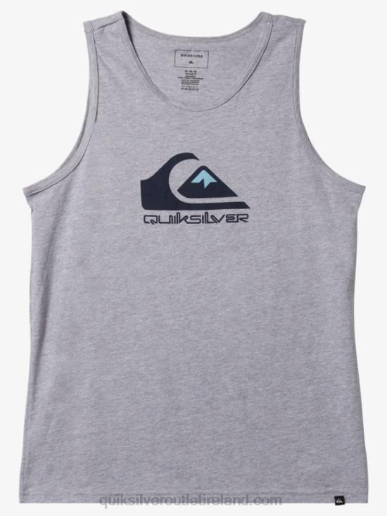 Men Quiksilver Big Logo Tank N02TD267 athletic heather