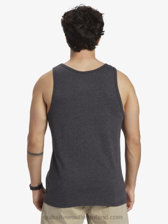 Men Quiksilver Everyday Stripe Tank N02TD705 charcoal heather