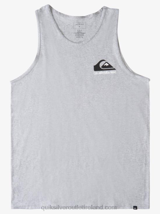 Men Quiksilver Logo Back Tank N02TD1522 athletic heather