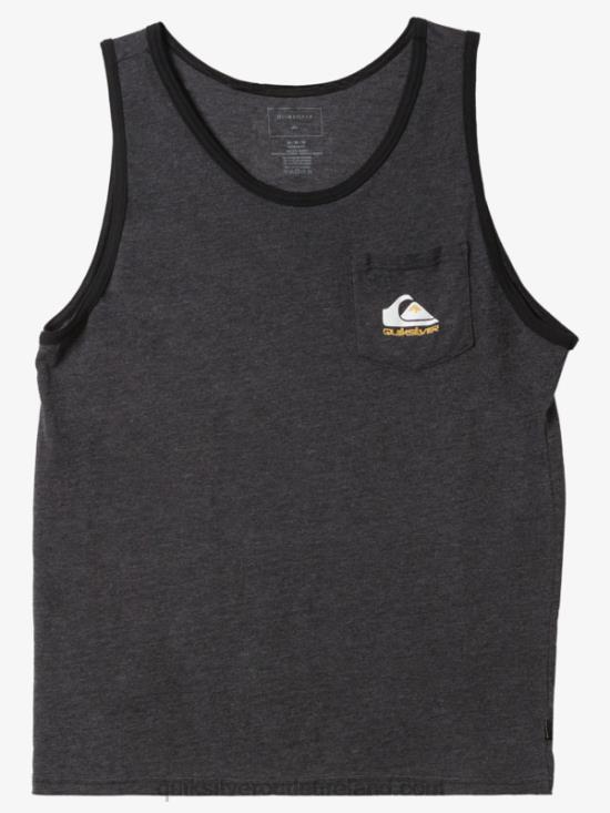Men Quiksilver Omni Pocket Tank T-shirt N02TD555 charcoal heather
