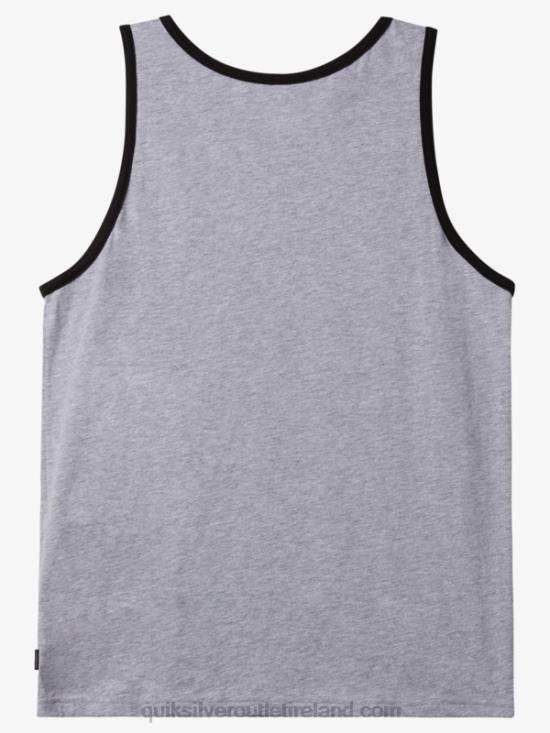 Men Quiksilver Omni Pocket Tank T-shirt N02TD556 athletic heather