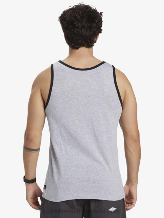 Men Quiksilver Omni Pocket Tank T-shirt N02TD556 athletic heather