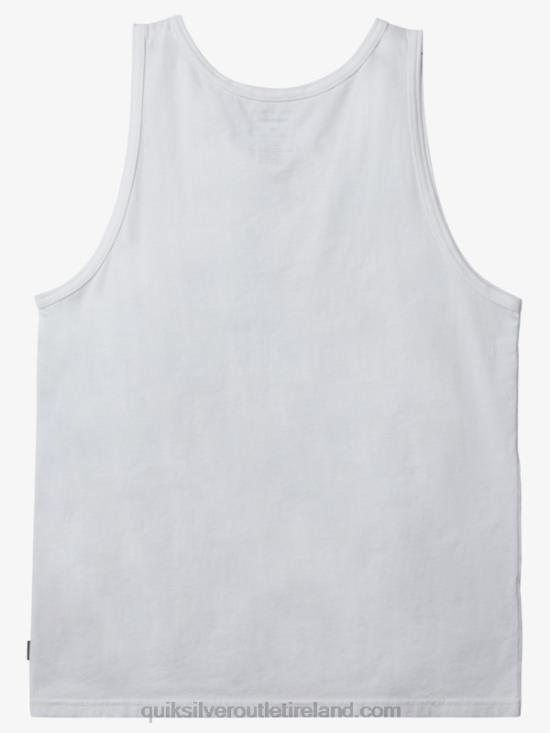 Men Quiksilver Omni Pocket Tank T-shirt N02TD557 white