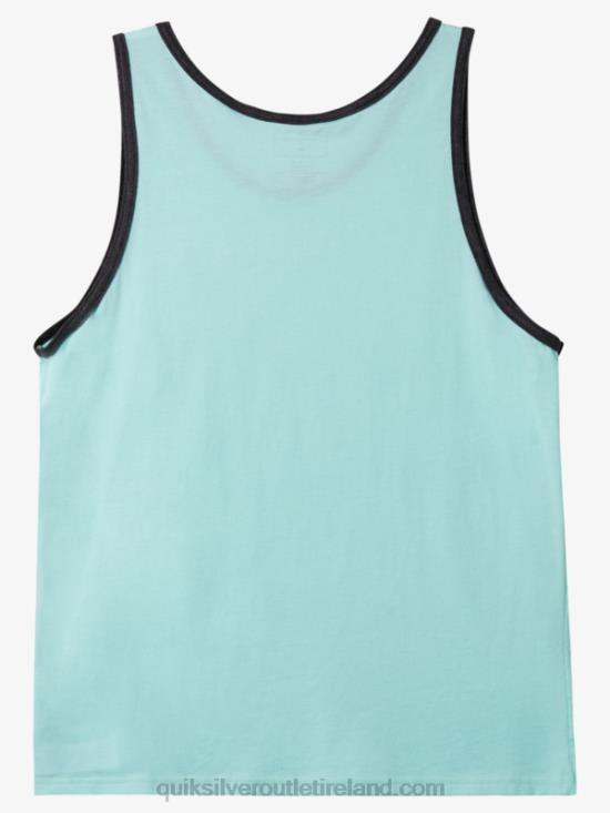 Men Quiksilver Omni Pocket Tank T-shirt N02TD559 beach glass heather
