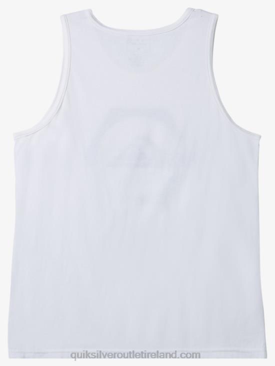 Men Quiksilver Shapeshifter Tank N02TD429 white