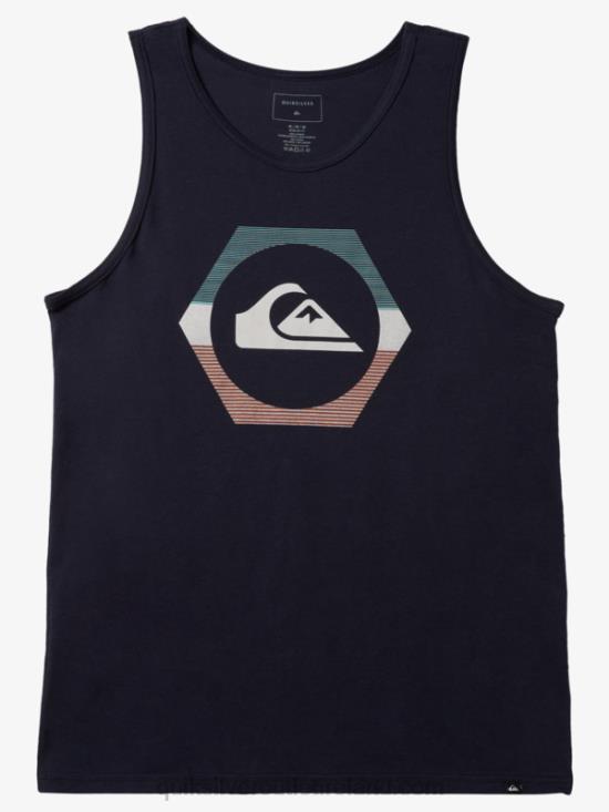 Men Quiksilver Shapeshifter Tank N02TD431 navy blazer