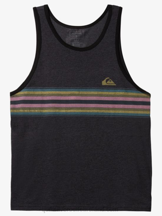 Men Quiksilver Streamline Tank T-shirt N02TD1337 charcoal heather