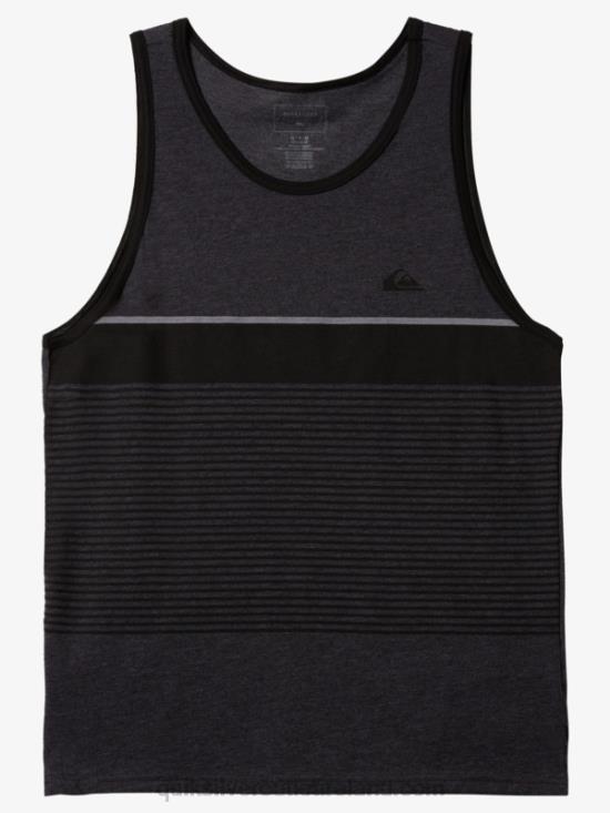 Men Quiksilver Tijuana Stripe Tank N02TD453 charcoal heather
