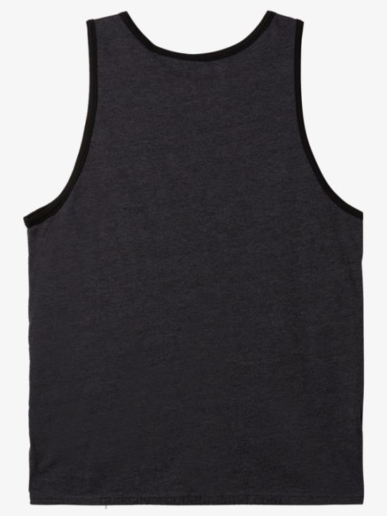 Men Quiksilver Tijuana Stripe Tank N02TD453 charcoal heather