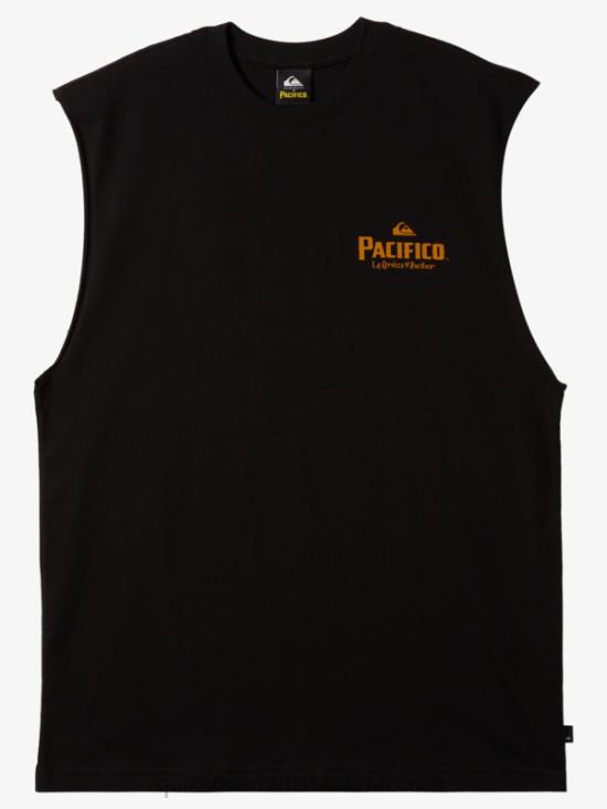 Men Quiksilver x Pacifico Straight Shooter Tank N02TD4 black