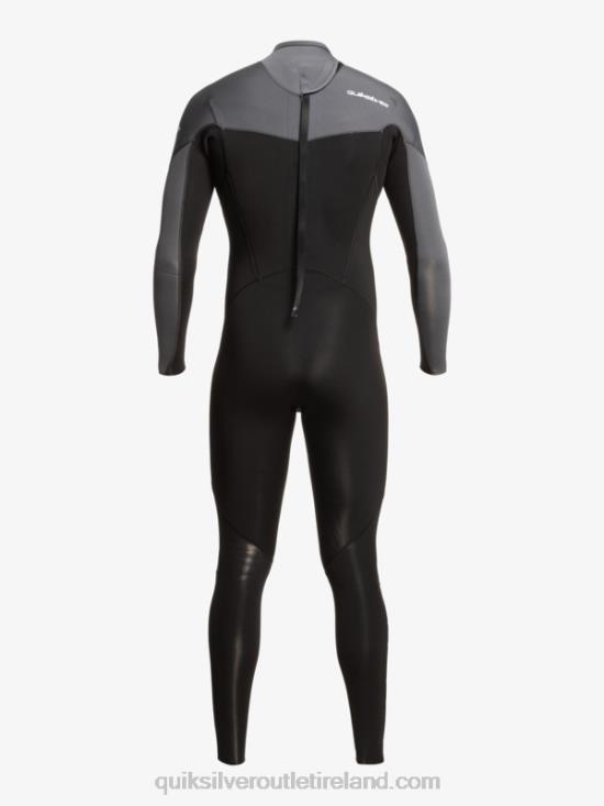 Men Quiksilver 3/2 Everyday Sessions Back-Zip Wetsuit N02TD926 black/gun metal