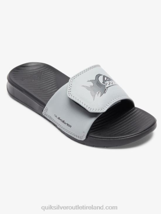 Boys Quiksilver 8-16 Bright Coast Adjust Sliders N02TD2186 grey 1