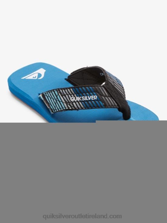 Boys Quiksilver 8-16 Carver Switch Sandals N02TD2213 blue 2