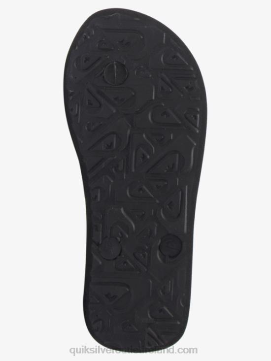 Boys Quiksilver 8-16 Molokai Flip-Flops N02TD2022 black/pink/blue
