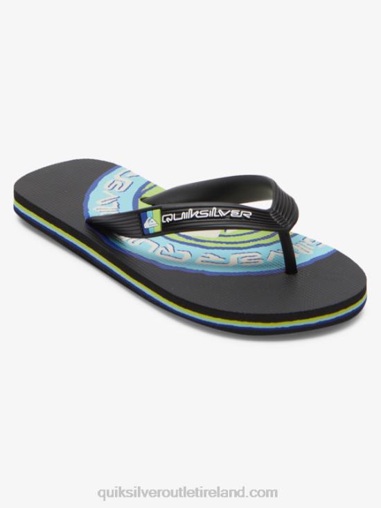 Boys Quiksilver 8-16 Molokai Flip-Flops N02TD2024 black