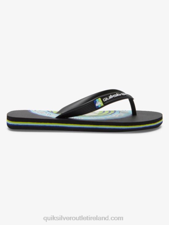 Boys Quiksilver 8-16 Molokai Flip-Flops N02TD2024 black