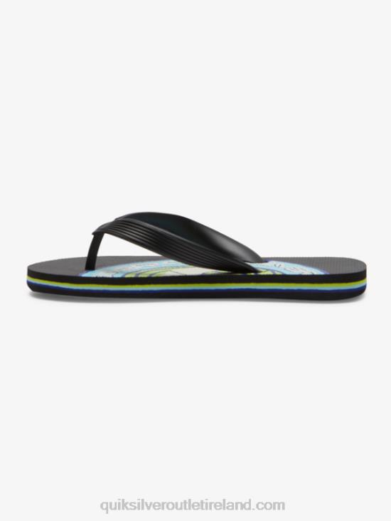 Boys Quiksilver 8-16 Molokai Flip-Flops N02TD2024 black