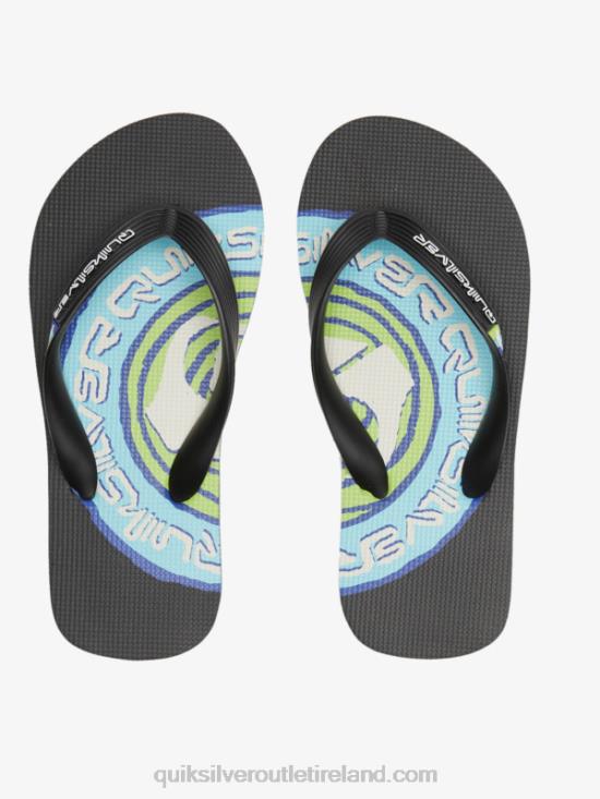 Boys Quiksilver 8-16 Molokai Flip-Flops N02TD2024 black