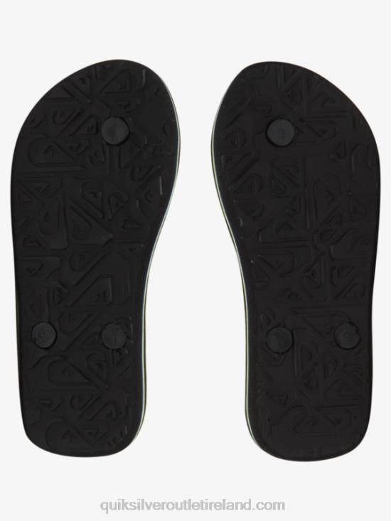 Boys Quiksilver 8-16 Molokai Flip-Flops N02TD2024 black