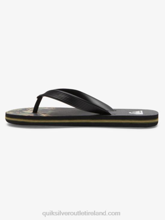 Boys Quiksilver 8-16 Molokai Flip-Flops N02TD2025 green 1
