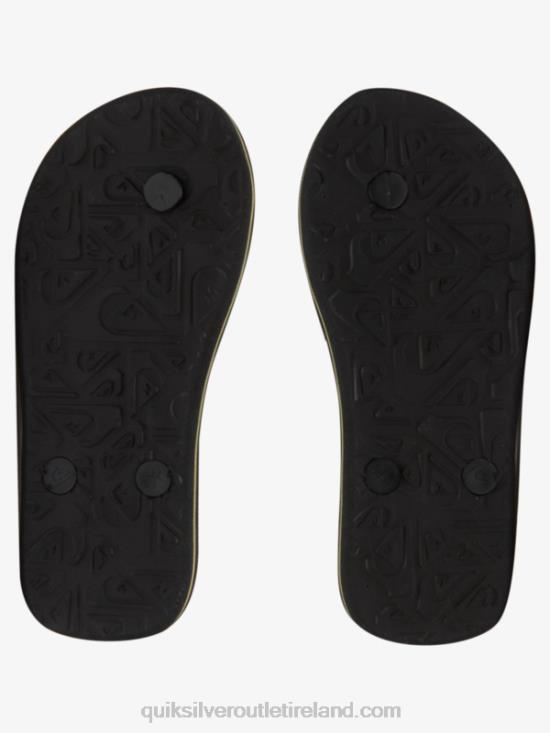 Boys Quiksilver 8-16 Molokai Flip-Flops N02TD2025 green 1