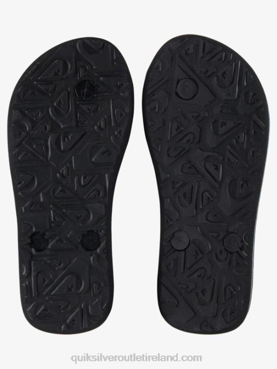 Boys Quiksilver 8-16 Molokai Flip-Flops N02TD2029 black