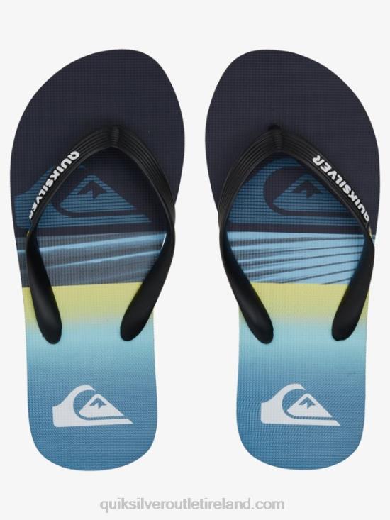 Boys Quiksilver 8-16 Molokai Flip-Flops N02TD2031 blue 1
