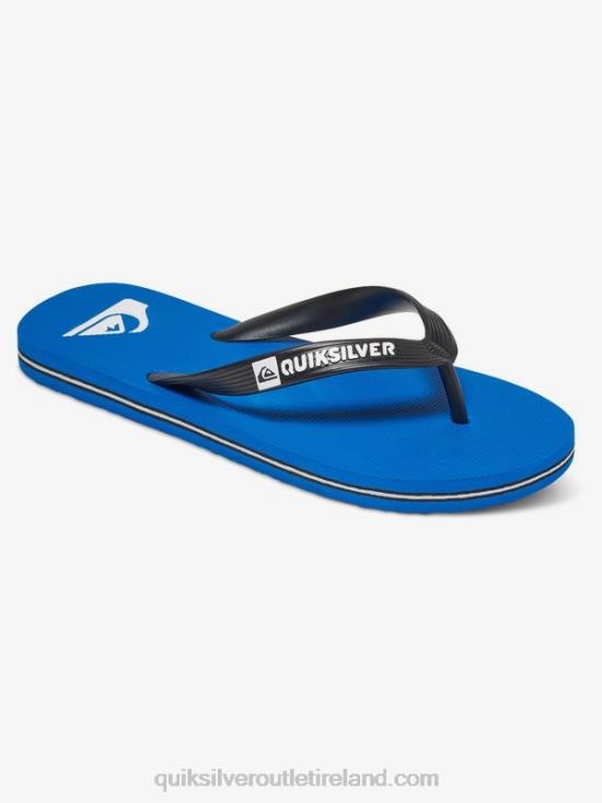 Boys Quiksilver 8-16 Molokai Flip-Flops N02TD2107 black/blue