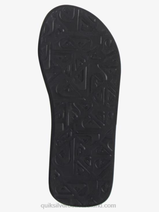 Boys Quiksilver 8-16 Molokai Layback Sandals N02TD1990 black/pink/blue