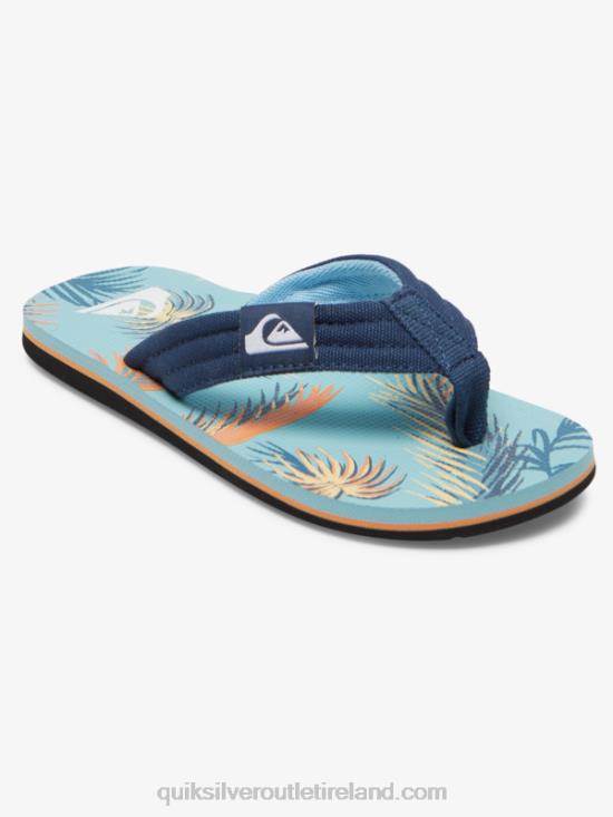 Boys Quiksilver 8-16 Molokai Layback Sandals N02TD1991 blue 2