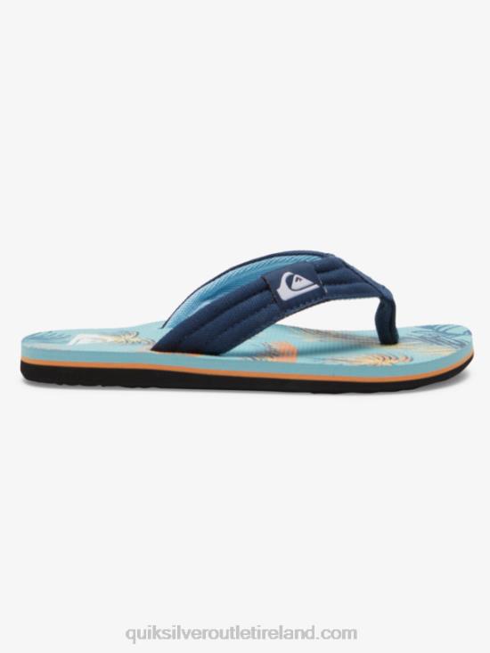 Boys Quiksilver 8-16 Molokai Layback Sandals N02TD1991 blue 2