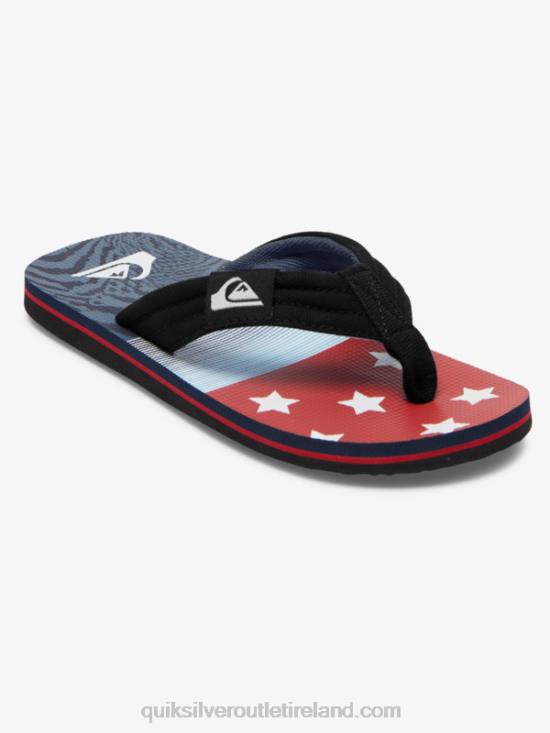 Boys Quiksilver 8-16 Molokai Layback Sandals N02TD1992 blue 3