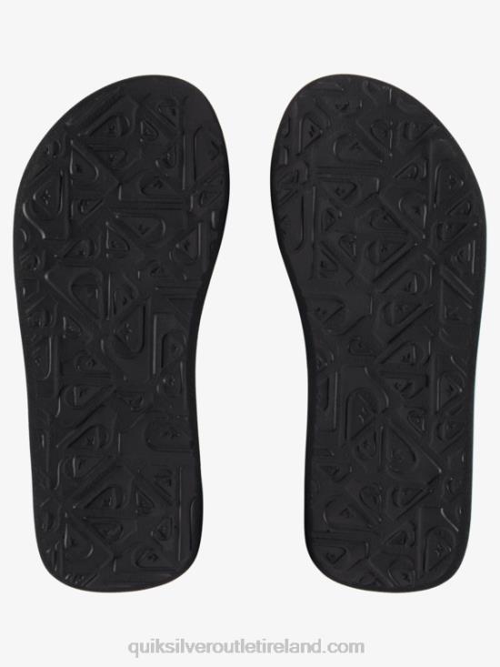 Boys Quiksilver 8-16 Molokai Layback Sandals N02TD1994 green/blue/yellow