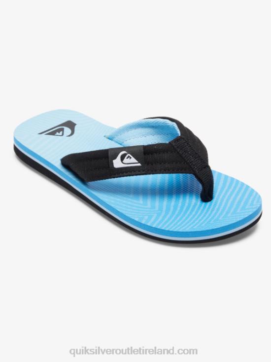 Boys Quiksilver 8-16 Molokai Layback Sandals N02TD1996 blue 7