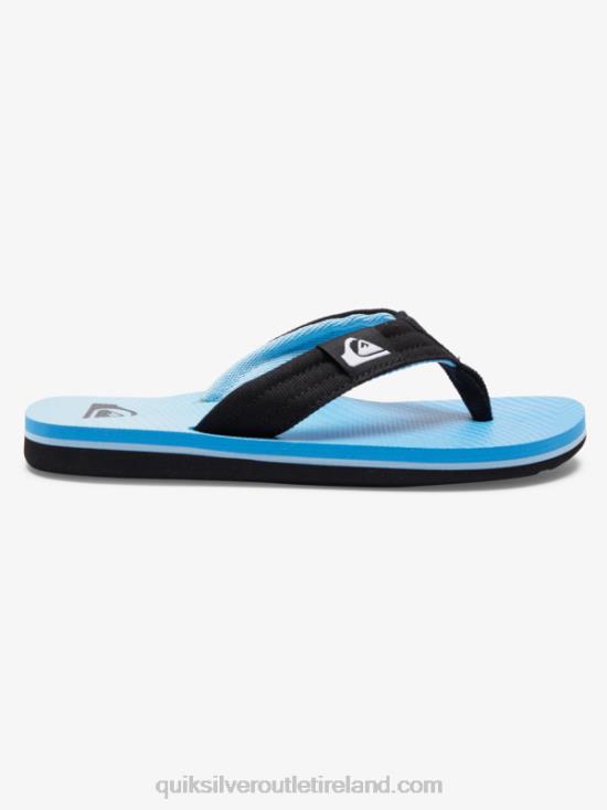 Boys Quiksilver 8-16 Molokai Layback Sandals N02TD1996 blue 7