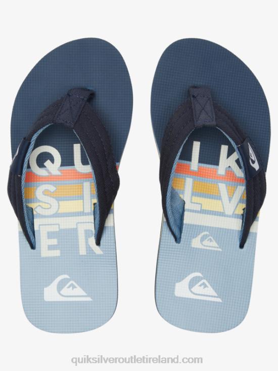 Boys Quiksilver 8-16 Molokai Layback Youth Basic Sandal N02TD2250 blue 3