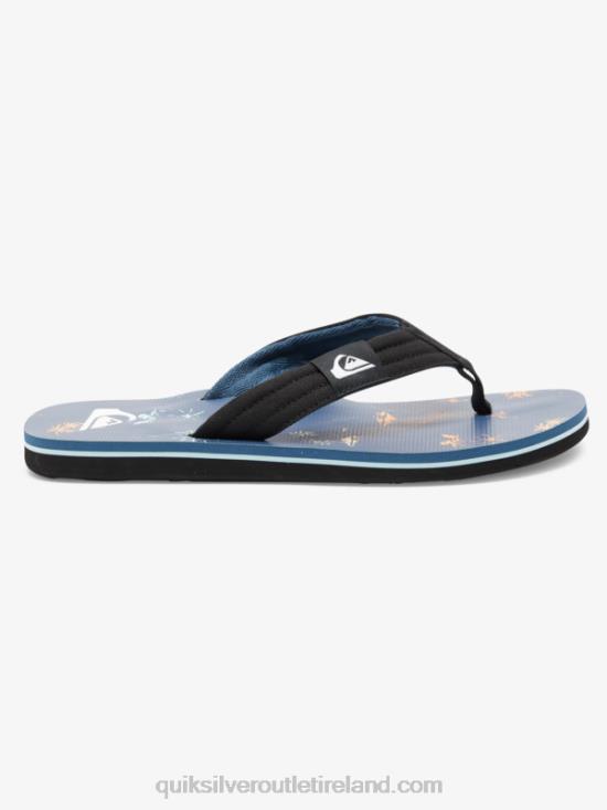 Boys Quiksilver 8-16 Molokai Layback Youth Basic Sandal N02TD2251 blue 4