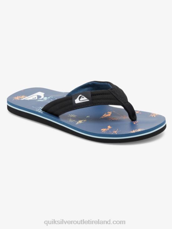 Boys Quiksilver 8-16 Molokai Layback Youth Basic Sandal N02TD2251 blue 4