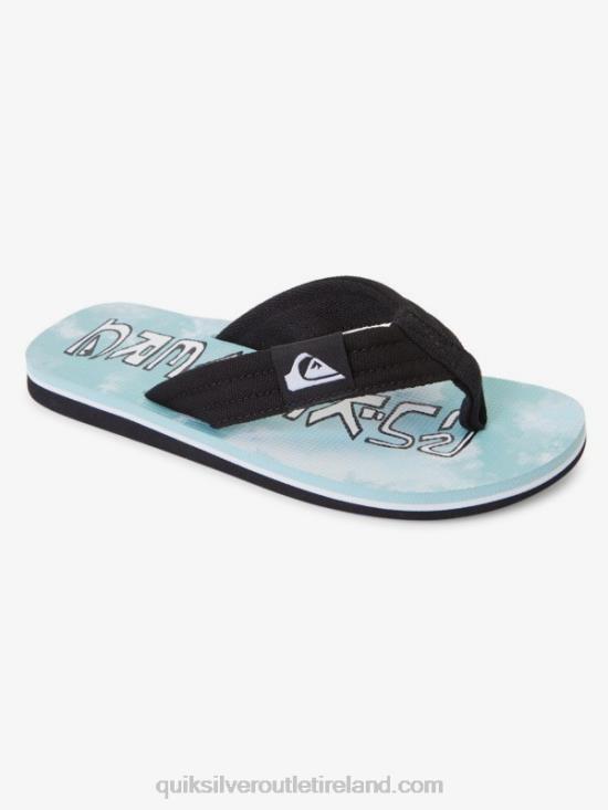 Boys Quiksilver 8-16 Molokai Layback Youth Basic Sandal N02TD2253 blue 1
