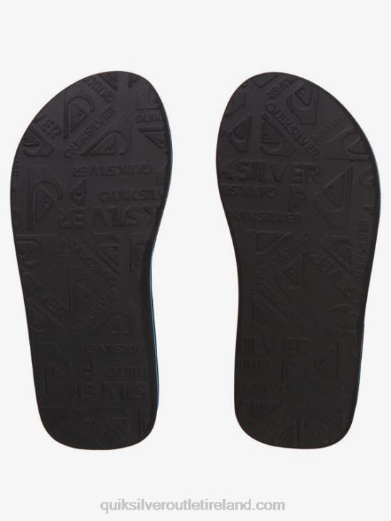 Boys Quiksilver 8-16 Molokai Layback Youth Basic Sandal N02TD2254 black