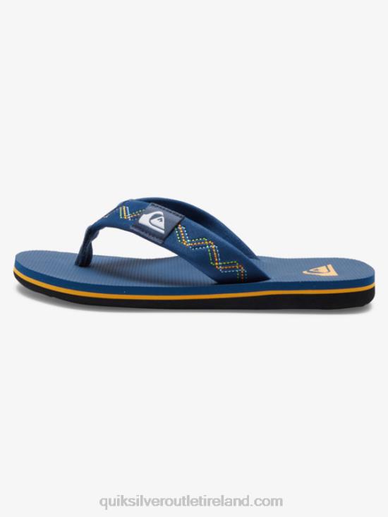 Boys Quiksilver 8-16 Molokai Stitchy Sandals N02TD2149 blue 1