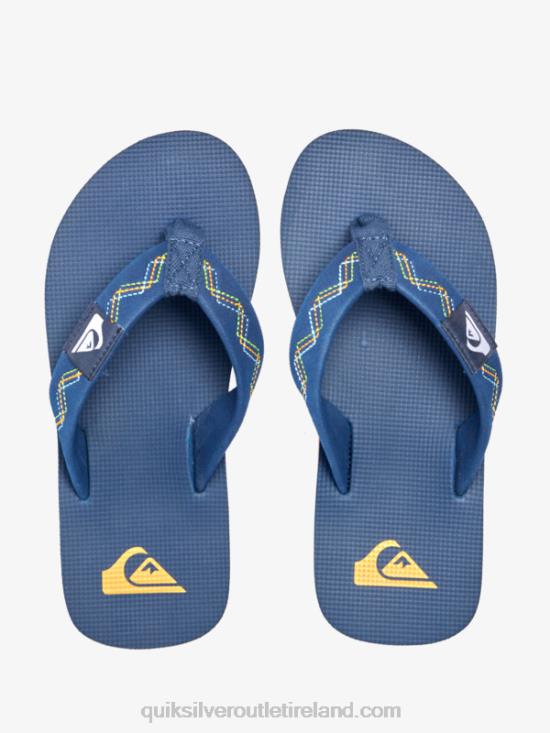 Boys Quiksilver 8-16 Molokai Stitchy Sandals N02TD2149 blue 1