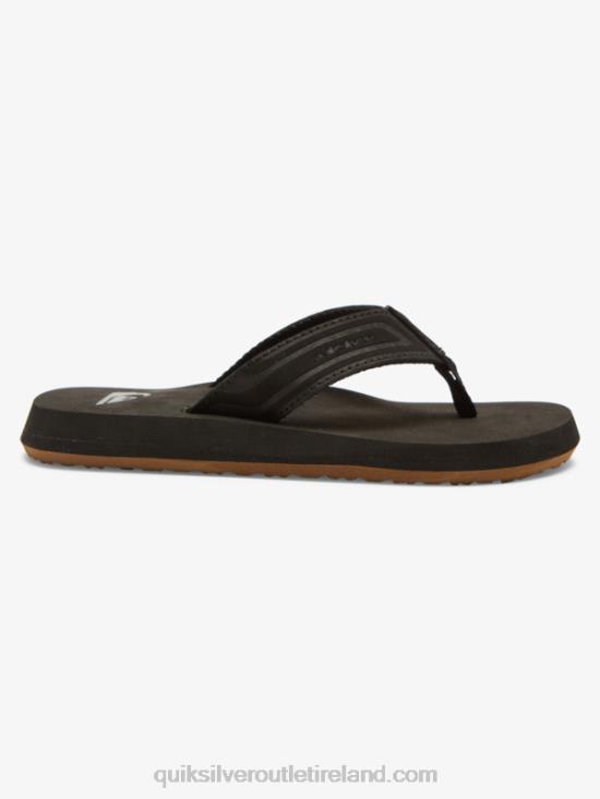 Boys Quiksilver 8-16 Monkey Wrench Core Sandals N02TD2181 black