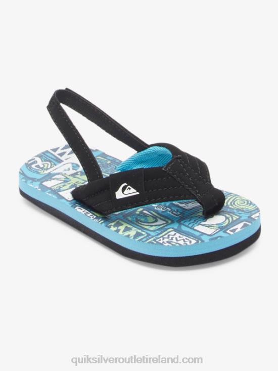 Boys Quiksilver Molokai Layback Sandals N02TD2032 blue 4